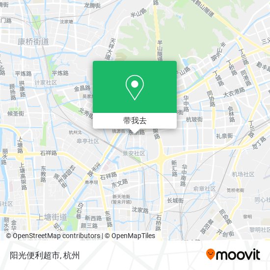 阳光便利超市地图