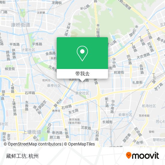 藏鲜工坊地图
