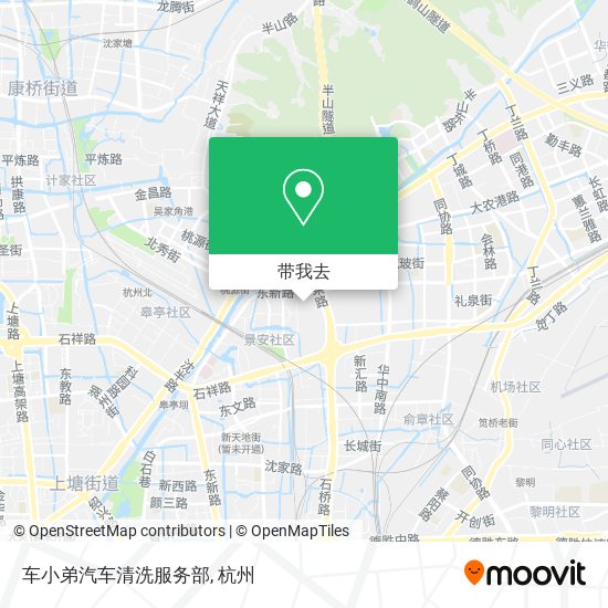 车小弟汽车清洗服务部地图