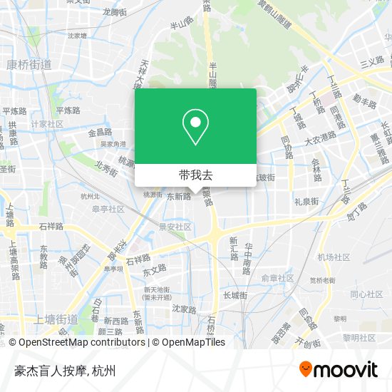 豪杰盲人按摩地图