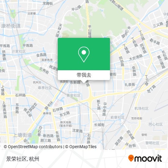 景荣社区地图