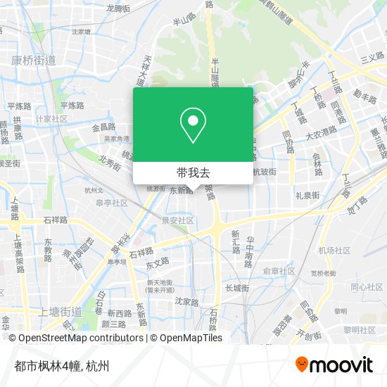 都市枫林4幢地图