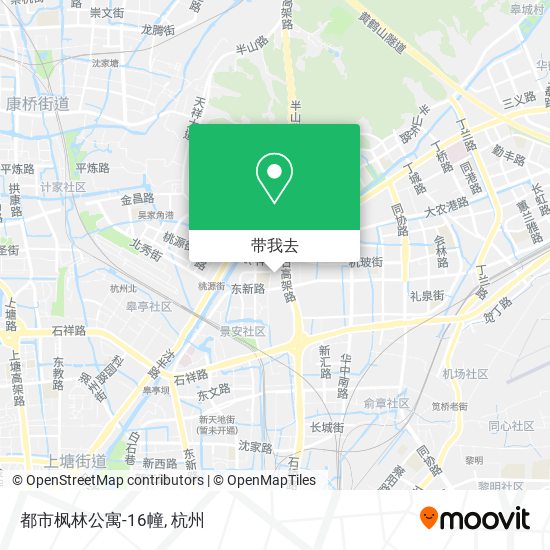 都市枫林公寓-16幢地图