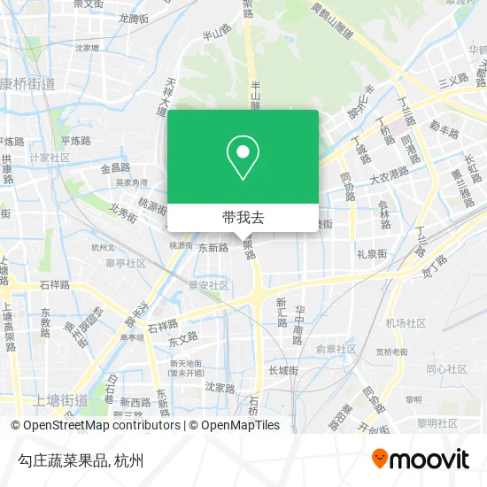 勾庄蔬菜果品地图