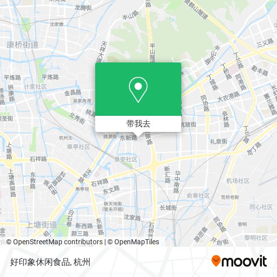 好印象休闲食品地图