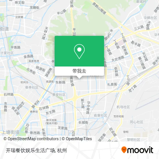 开瑞餐饮娱乐生活广场地图