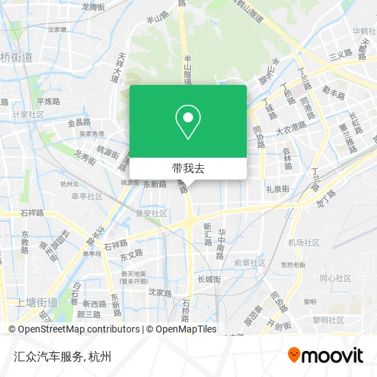 汇众汽车服务地图