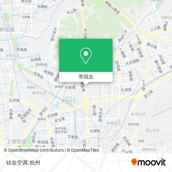 钛金空调地图