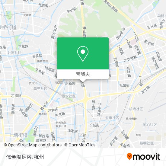 儒焕阁足浴地图