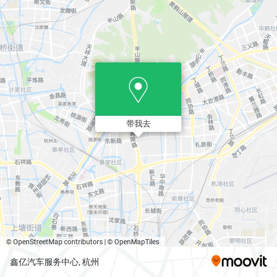 鑫亿汽车服务中心地图
