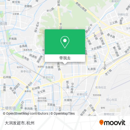 大润发超市地图