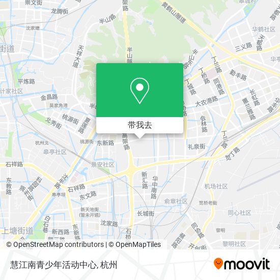 慧江南青少年活动中心地图