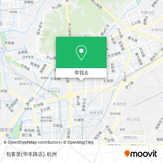 包客里(华丰路店)地图