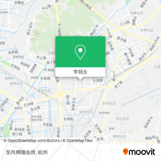 至尚网咖会所地图