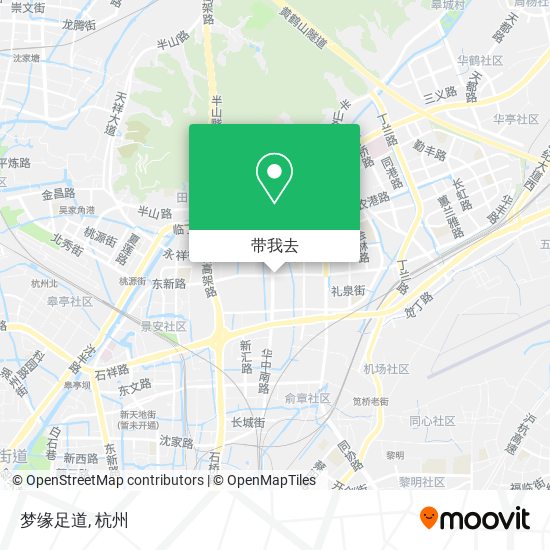 梦缘足道地图