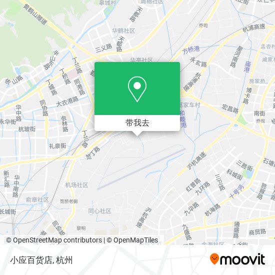 小应百货店地图