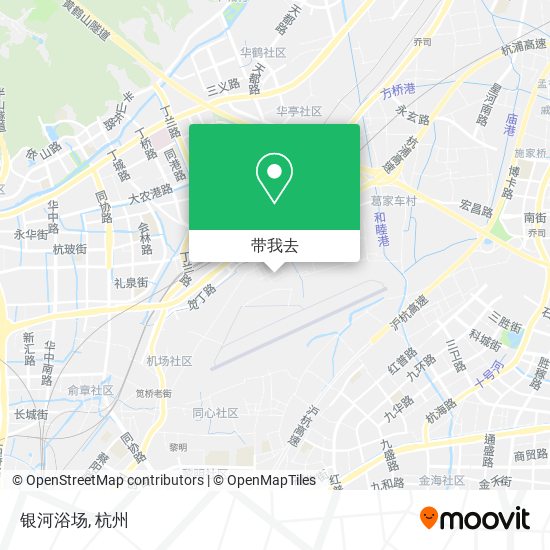 银河浴场地图