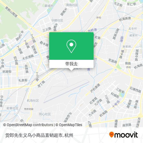 货郎先生义乌小商品直销超市地图