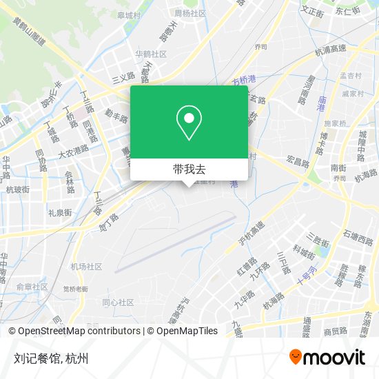 刘记餐馆地图