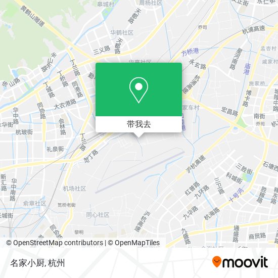 名家小厨地图