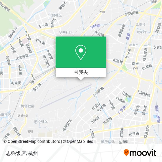 志强饭店地图