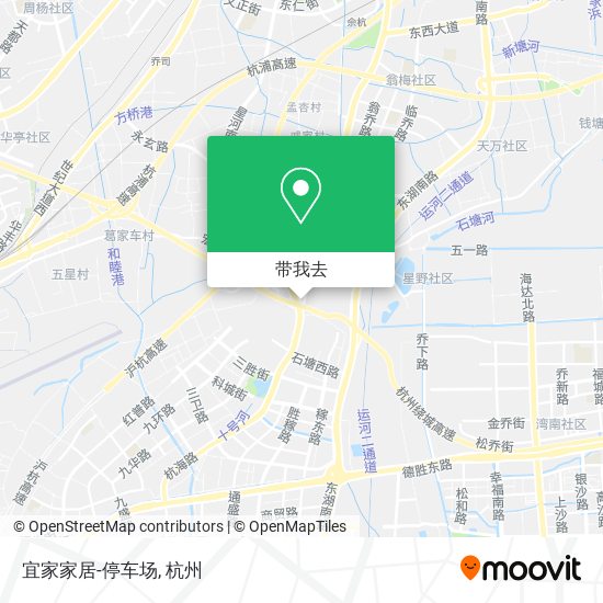 宜家家居-停车场地图