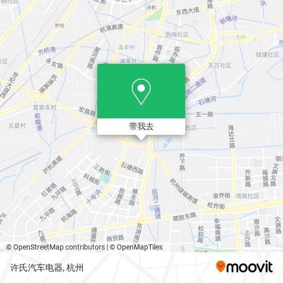 许氏汽车电器地图
