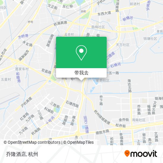 乔隆酒店地图