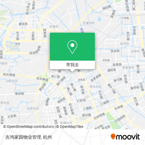 吉鸿家园物业管理地图