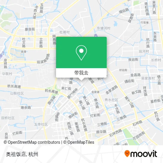 奥祖饭店地图
