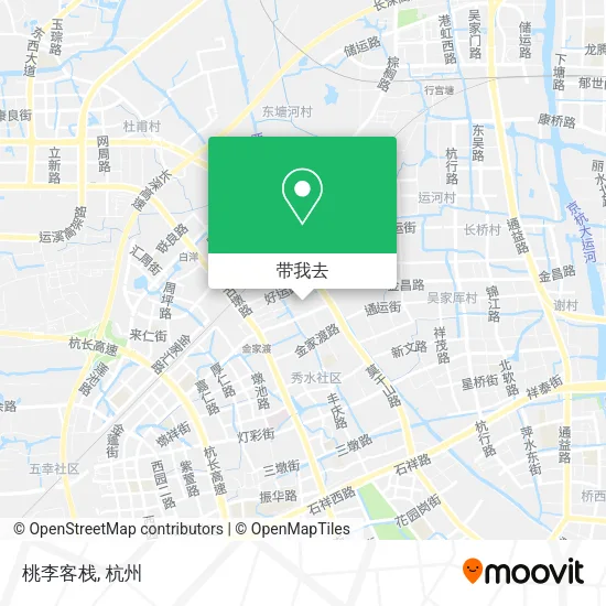 桃李客栈地图