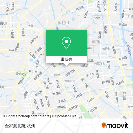 金家渡北苑地图