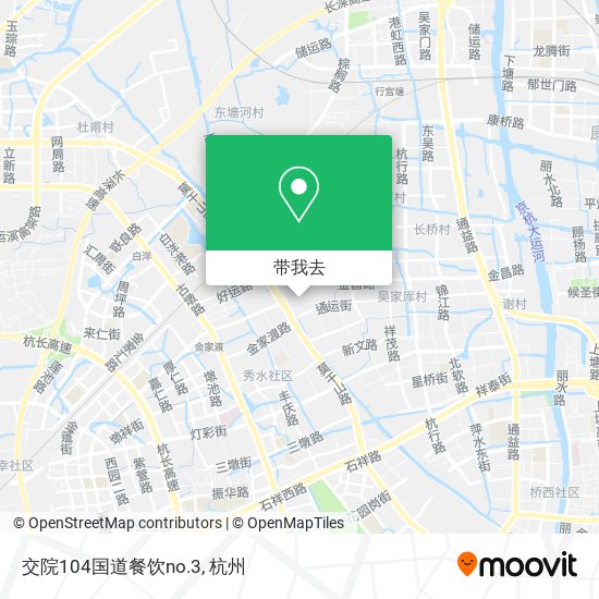 交院104国道餐饮no.3地图