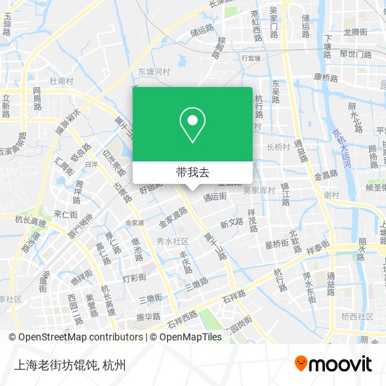 上海老街坊馄饨地图