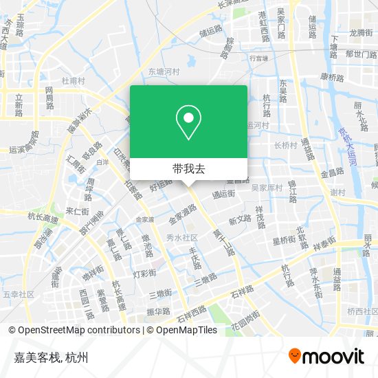 嘉美客栈地图