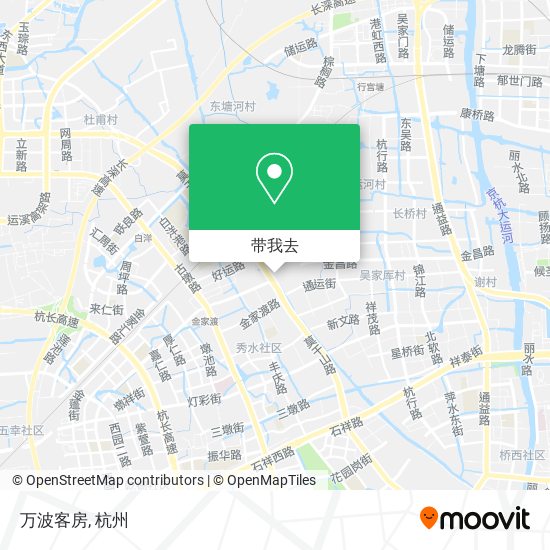 万波客房地图