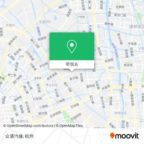 众通汽修地图