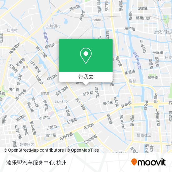 漆乐盟汽车服务中心地图