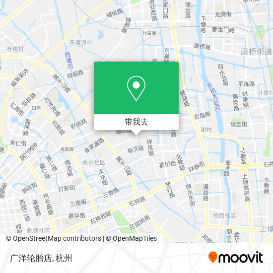 广洋轮胎店地图