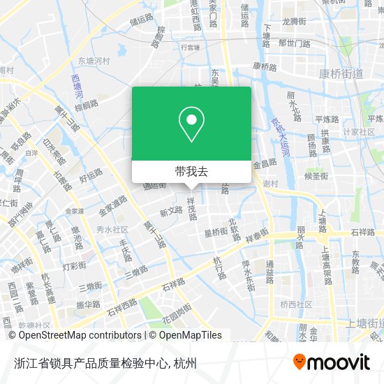 浙江省锁具产品质量检验中心地图