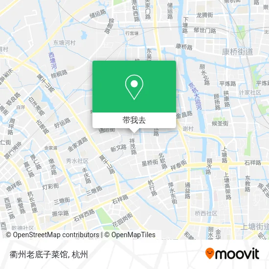 衢州老底子菜馆地图