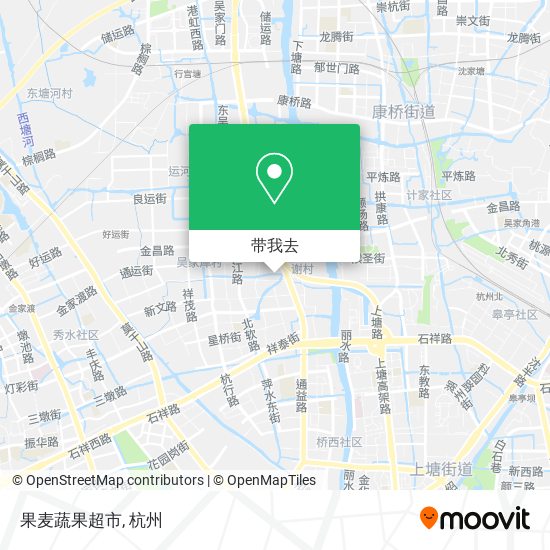 果麦蔬果超市地图