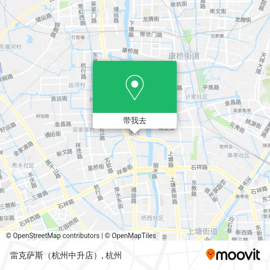 雷克萨斯（杭州中升店）地图