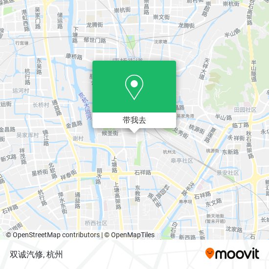 双诚汽修地图