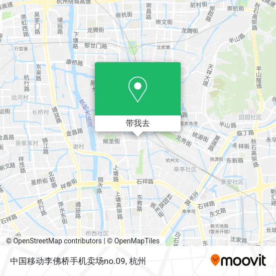 中国移动李佛桥手机卖场no.09地图