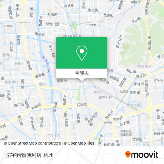 拓宇购物便利店地图
