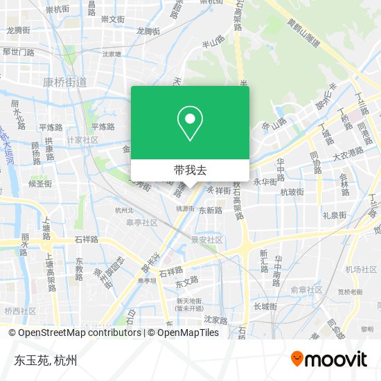 东玉苑地图