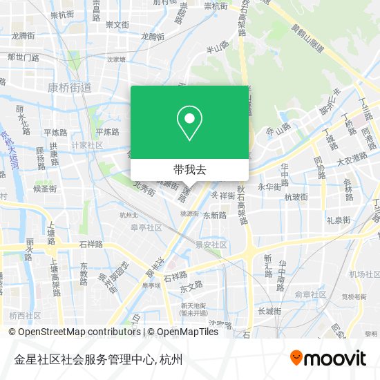 金星社区社会服务管理中心地图