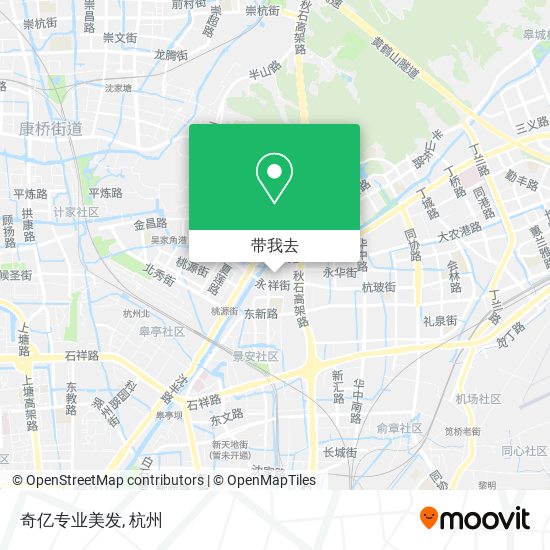 奇亿专业美发地图