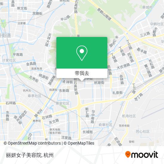 丽妍女子美容院地图